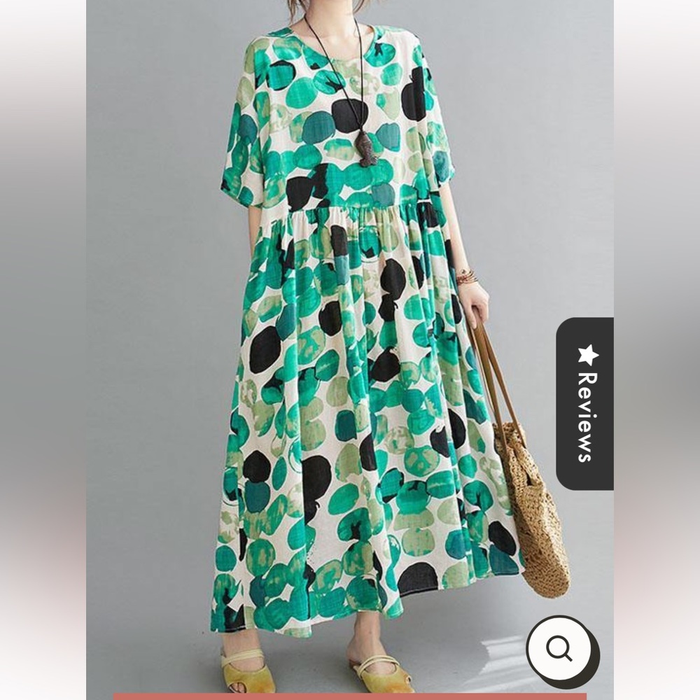 Oversized flowy dress